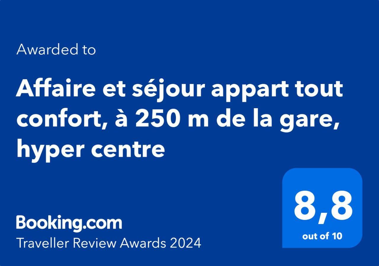 Appartement Avec Balcon A 250 M De La Gare, Hyper Centre Tours Eksteriør bilde