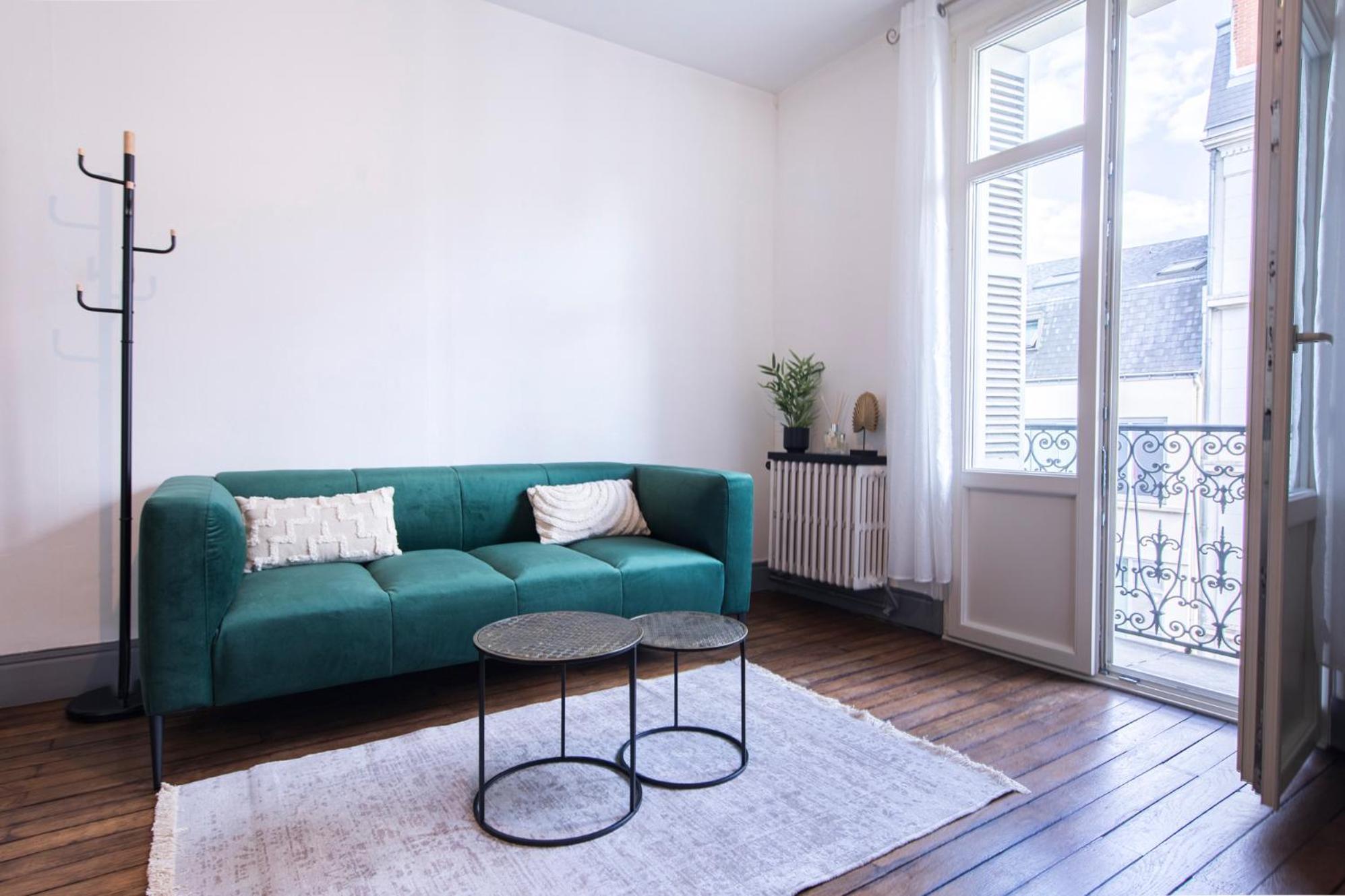 Appartement Avec Balcon A 250 M De La Gare, Hyper Centre Tours Eksteriør bilde
